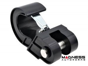 Jeep Gladiator JT Billet Recovery Hook - Royal Show Hook - Aluminum - Black